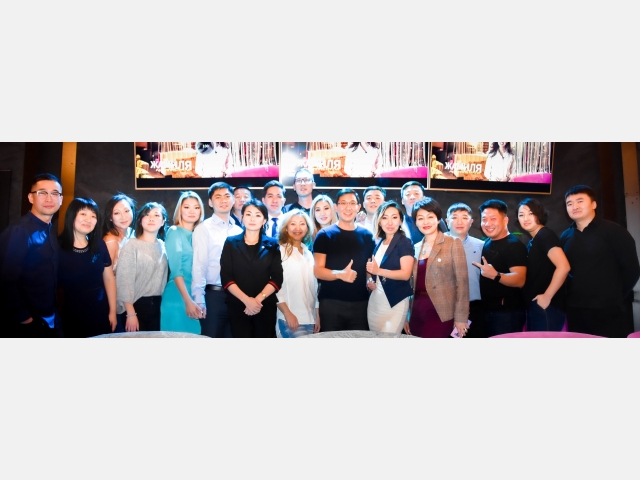 Club presentation in Karaganda