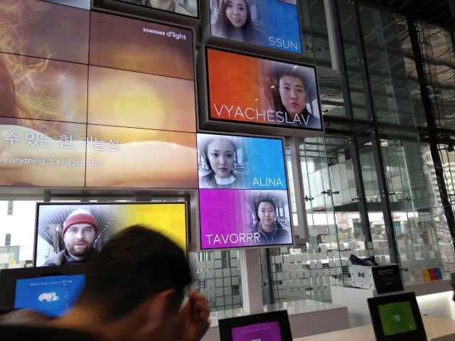 대회 결승자들은 한국에서!!